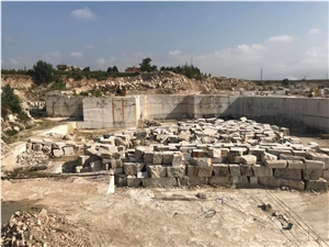 Travertino Striato Silver Quarry
