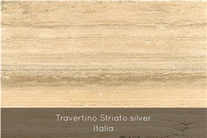 Travertino Striato Silver Quarry
