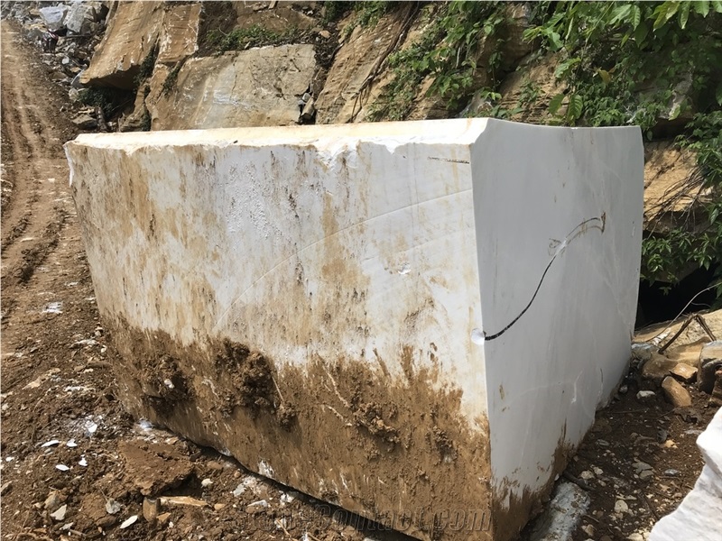 Vietnam Milk White Marble Quarry