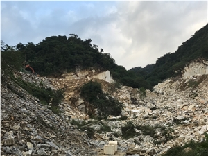 Vietnam Milk White Marble Quarry
