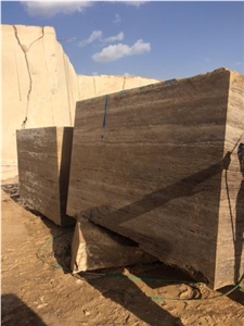 River Silver Travertine Quarry