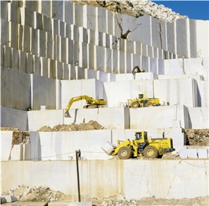 Kavala White-Olympic White Marble-Ajax Marble Quarry