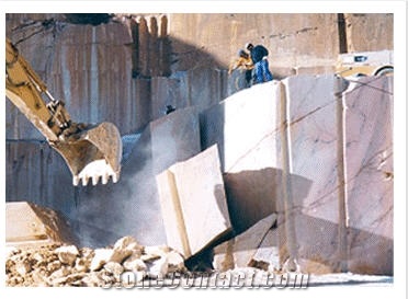 Branco Champagne - White Champagne Marble Quarry