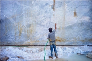 Blue San Nicola Marble Quarry