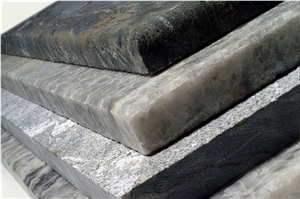 Black Secret Marble(Nero Tamara) and Silver Moon Marble Nuxis quarry