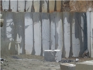 Silver Wave Marble - Kenya Black Marble Quarry