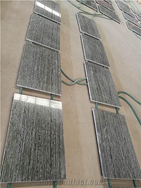 Blue Bamboo,Grey Wooden Limestone,Zebra Stone Quarry