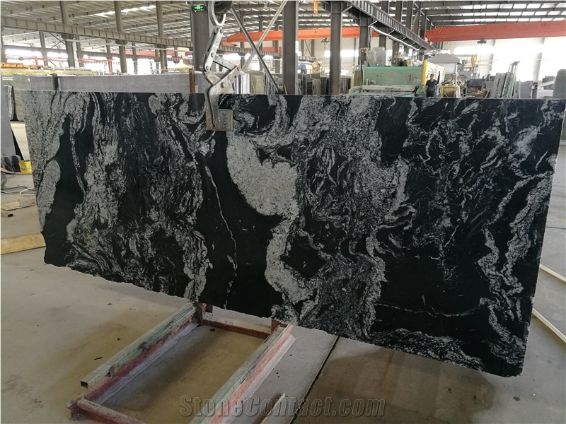 River Black Granite,Royal Ballet Granite, Nero Fantasy Granite Quarry