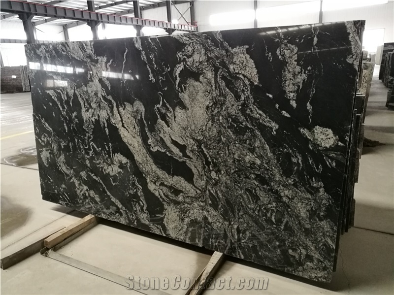 River Black Granite,Royal Ballet Granite, Nero Fantasy Granite Quarry