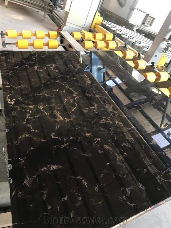 Golden Mavro Marble Quarry