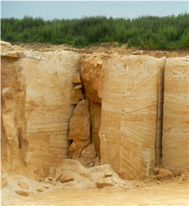 Lanvignes Jaune- Lanvignes Beige Limestone Quarry