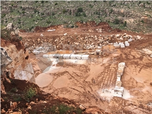 Adiyaman Emperador Marble Quarry