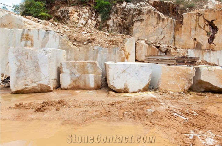 Breccia Aurora Marble-Breccia Aurora Gold Marble Quarry