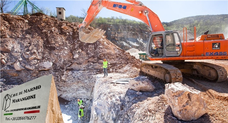 Botticino Fiorito Quarry