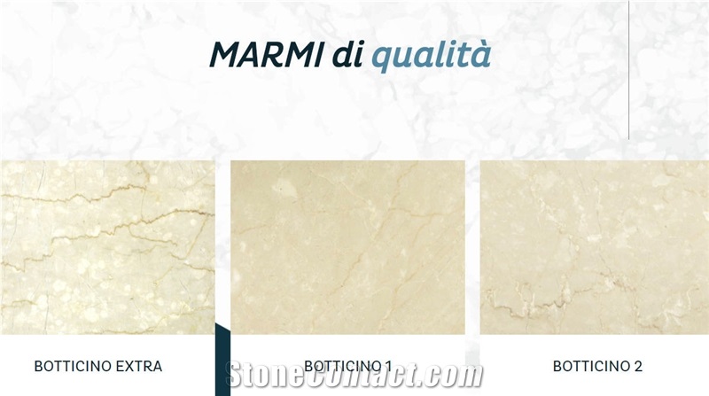 Italian Classic Beige Marble- Botticino Classico Quarry
