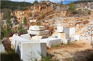 Botticino Super Light Marble Quarry