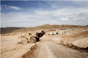 Golden Galaxy Marble Quarry