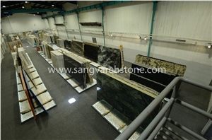 Golden Galaxy Marble Quarry