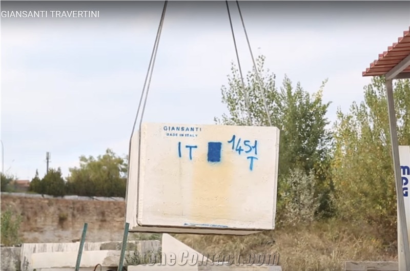 Travertino Alabastrino - Alabastrino Travertine Quarry
