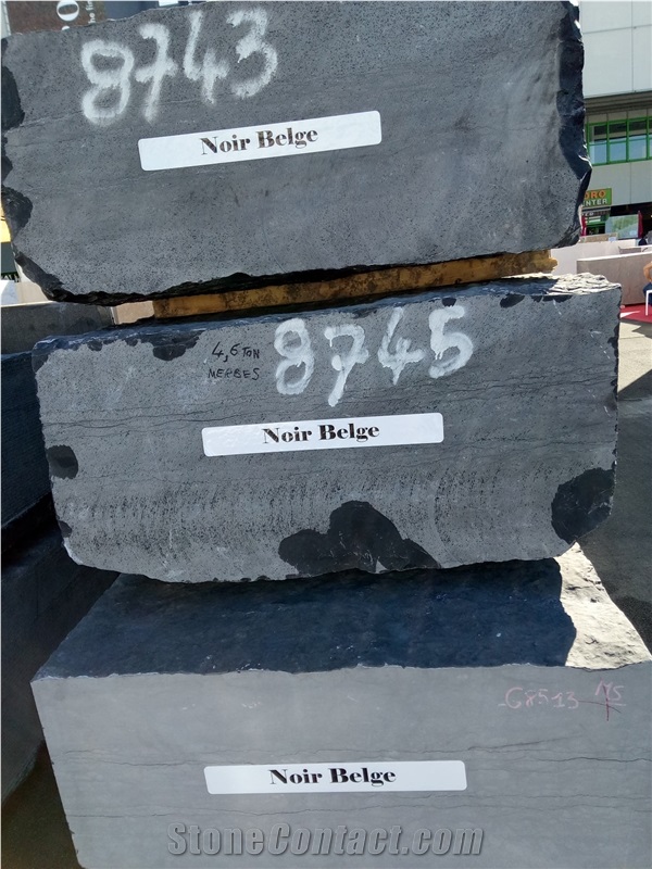 Noir de Golzinne- Noir de Mazy (Noir Fin Belge) Quarry