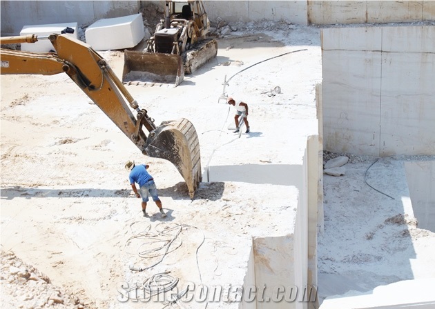 Thassos Snow White-Thassos Extra-Thassos Crystal Wave Quarry