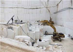 Thassos Snow White-Thassos Extra-Thassos Crystal Wave Quarry