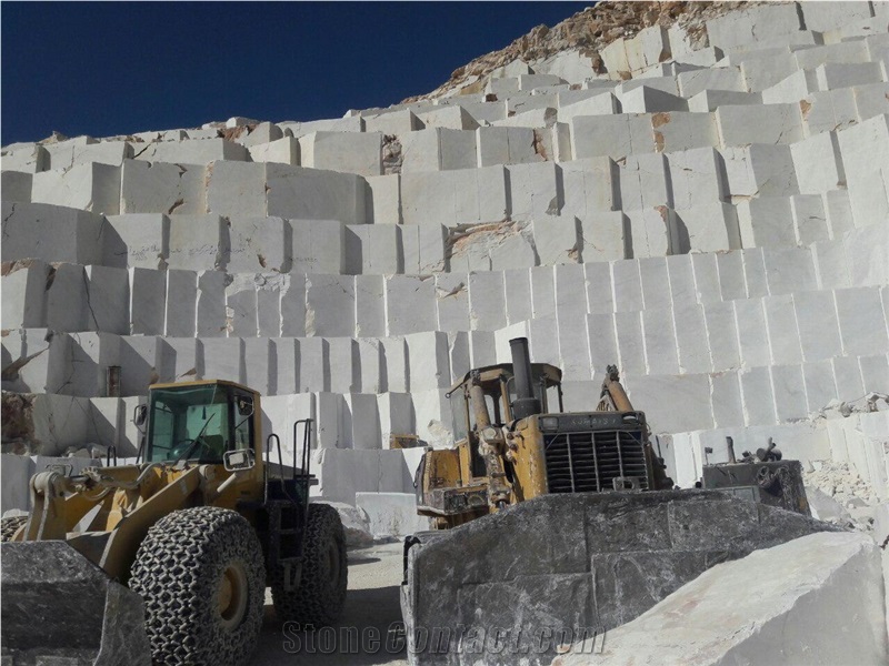 Persian Carrara Marble- Persian Ariston white marble quarry