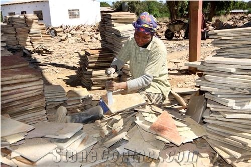 Rosa Stone Slate - African blue Slate Quarry