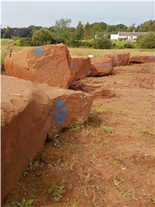 Cove Red Sandstone - Cove Quarry, Brownknowe
