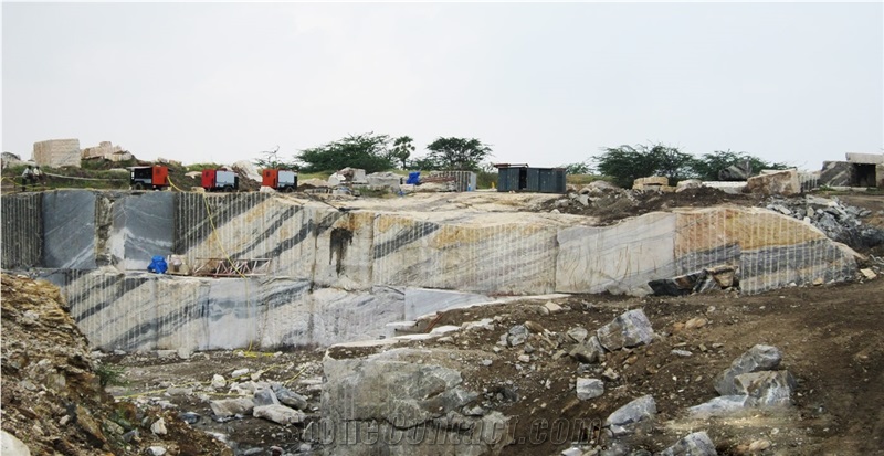 Antique White Granite-Silver Clouds Granite- Viskont White Granite Quarry