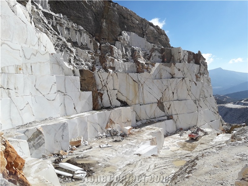Naxos White - Bianco Naxos Marble Quarry