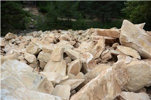 Ivailovgrad Gneiss - Golden Brown Gneiss Quarry