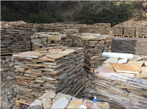 Ivailovgrad Gneiss - Golden Brown Gneiss Quarry