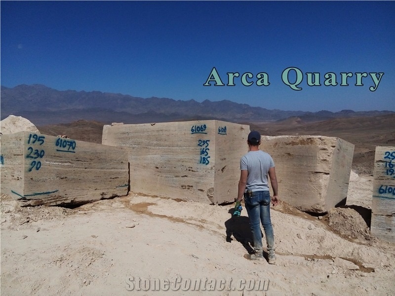 Titanium Travertine Quarry