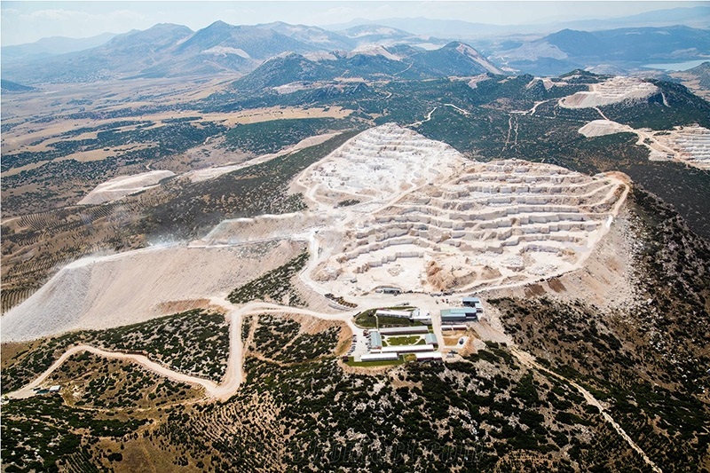 Burdur Spider Cream Marble Quarry
