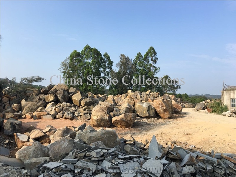 China Zhangpu Grey Basalt Quarry