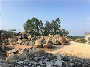 China Zhangpu Grey Basalt Quarry