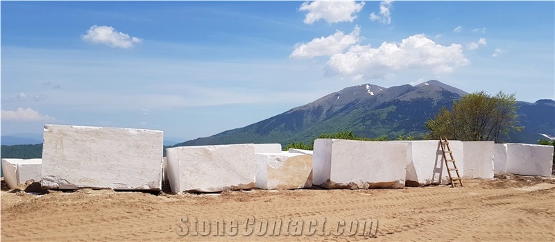 Volakas Marble Quarry- Volakas Imperial Marble, Volakas Flower Marble