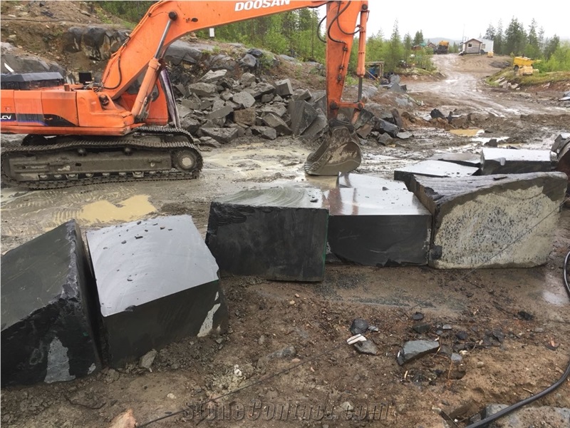 Dalnee Black Gabbro Diabase Quarry