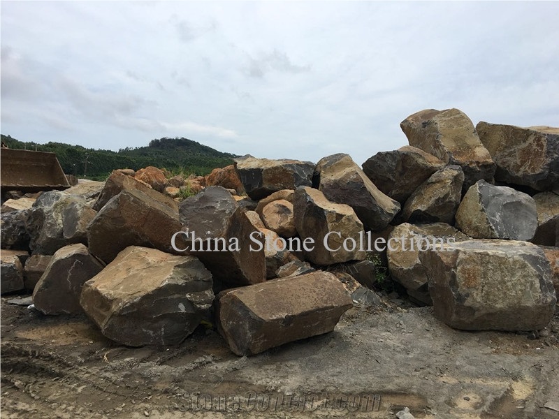 China Zhangpu Grey Basalt Quarry