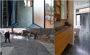 Atlantic Lava Stone, Ocean Venus Grey Blue Grey Granite, Sky Blue Granite Quarry
