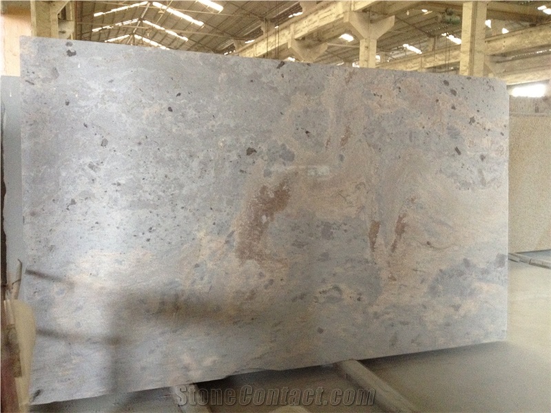 Castle Grey Granite, Multi Grey Chasising Rainbow Moon Grey