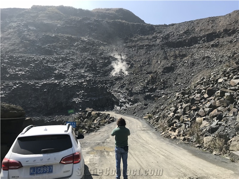 G684 Black Basalt Pearl Fuding Black Quarry