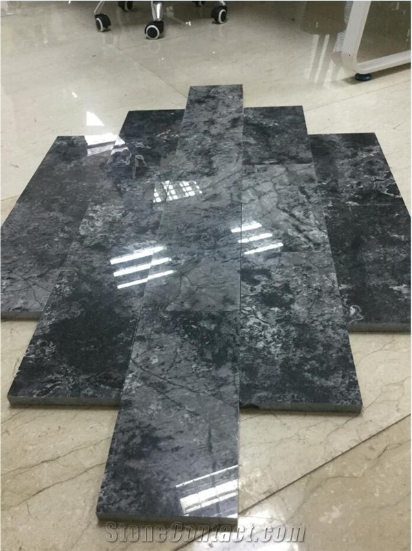 Ocean Heart Blue Grey Marble, Ocean Blue Grey Marble Quarry