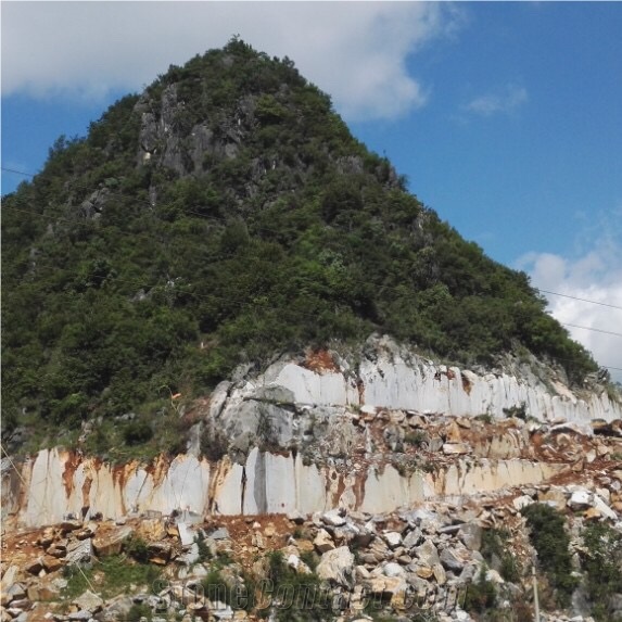 Ocean Heart Blue Grey Marble, Ocean Blue Grey Marble Quarry