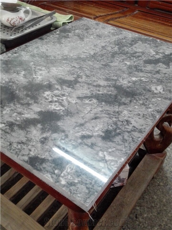 Ocean Heart Blue Grey Marble, Ocean Blue Grey Marble Quarry