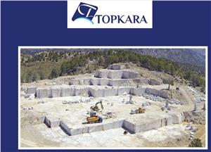 Beysehir Konya Quarry-Arana Marron Vein Cut, Arana Marron Mix, Arana Marron Spider