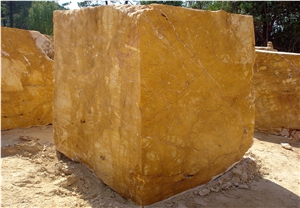 Cava Baulino- Giallo Siena Marble, Siena Gold, Yellow Siena Marble Quarry