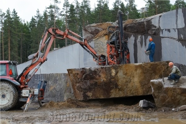 Brown Bear Granite - Dymovsky Granite Quarry