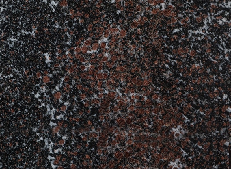 Nordic Sunset Granite- Nigrozero Tundra Granite Quarry